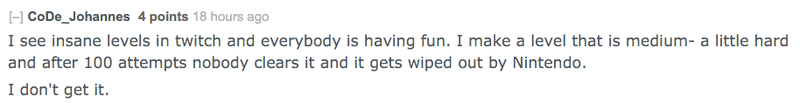 Illustration for article titled Nintendo Is Deleting People's Mario Maker Stages Without Telling Them Why